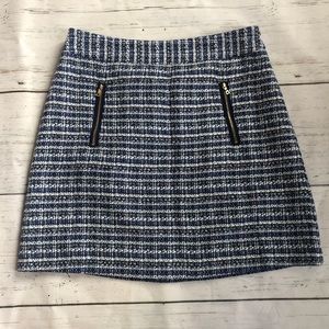 NWOT • LOFT Woven skirt